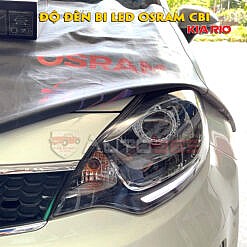 Đèn ô tô Osram CBI - bi led cực sáng trên Kia Rio