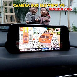 Độ camera360 Elliview V5 trên Mazda CX5
