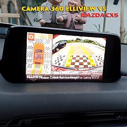 Độ camera360 Elliview V5 trên Mazda CX5