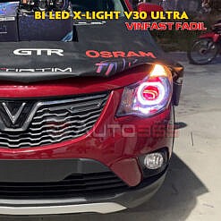 Độ đèn Fadil với bi led X-Light V30 Ultra