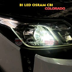 Độ đèn Osram CBI trên Chevrolet Colorado