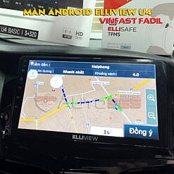 Độ màn hình dvd android cho Vinfast Fadil với Elliview U4