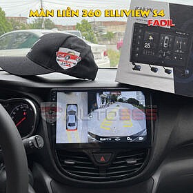Độ màn liền camera360 Elliview S4 trên Vinfast Fadil
