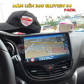 Độ màn liền camera360 Elliview S4 trên Vinfast Fadil