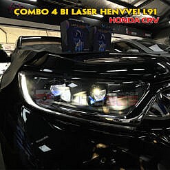 Henvvei L91 - Độ 4 bi laser trên Honda CRV siêu sáng