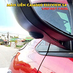 Lắp Elliview S4 màn liền Camera360 trên Vinfast Fadil
