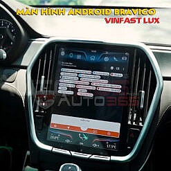 Màn hình android oto Bravigo trên xe Vinfast Lux