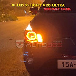 X-Light V20 Ultra - Độ bi led trên Vinfast Fadil