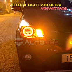 X-Light V20 Ultra - Độ bi led trên Vinfast Fadil
