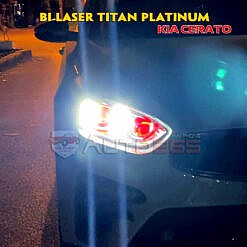 Bi cầu Titan Platinum laser trên KIA Cerato