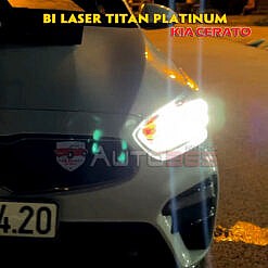 Bi cầu Titan Platinum laser trên KIA Cerato