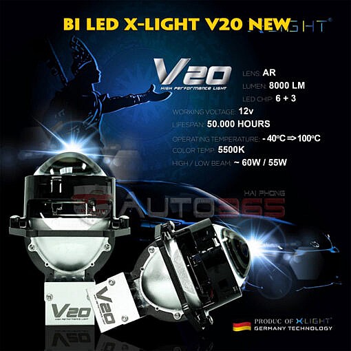 Bi led X-Light V20 New