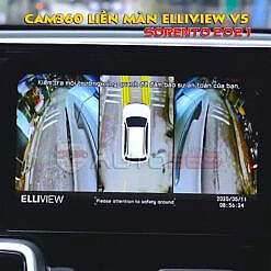 Camera360 độ Elliview V5P trên Kia Sorento 2021