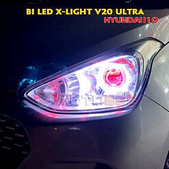 Đèn V20 Ultra X-Light trên Hyundai i10