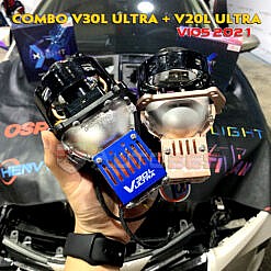 V20L Ultra và V30L Ultra - Combo siêu sáng trên Vios 2021