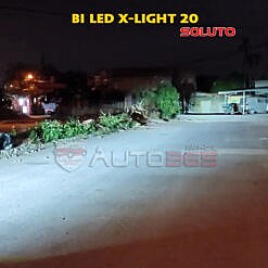X-Light V20 trên Kia Soluto - TOP SELL Bi led hot nhất