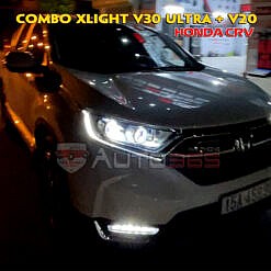 bi cầu led xlight honda crv