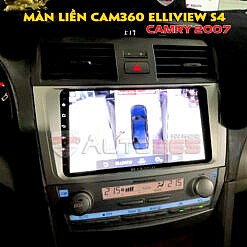Camera 360 liền màn Android Elliview S4 trên Camry 2007
