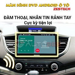 gọi điện thoại trên màn zestech