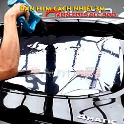 Phim cách nhiệt tốt nhất 3M Crystalline trên Mercedes GLC 300