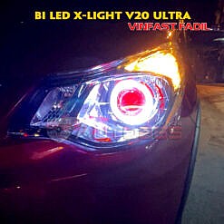 Vinfast Fadil độ đèn X-Light V20 Ultra ngon bổ rẻ