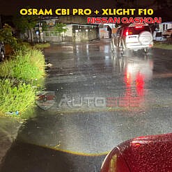 pha gầm xlight f10 + osram cbi pro