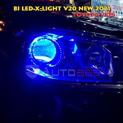 Đèn xe Vios 2020 sáng hơn với bi X-Light V20 new