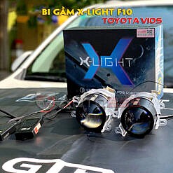 Độ Bi LED X-light F10 trên Toyota Vios