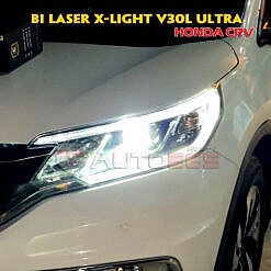 độ đèn honda crv