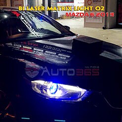 Bi led laser Henvvei L91 - Bí mật độ đèn trên BMW 320i