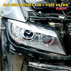 Độ đèn gầm ô tô Xlight F10 và V30L Ultra trên BMW