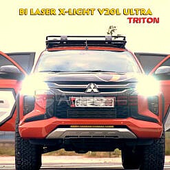 Lắp thùng xe bán tải cuộn điện và nhiều món độ cực khủng trên Triton