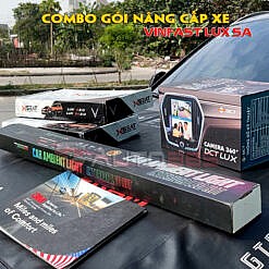 Nhớ vị trí ghế - ghế điện và combo nâng cấp xe Vinfast Lux SA