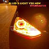 V20 New X-Light cực sáng trên Hyundai i10