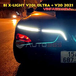 độ đèn vinfast lux