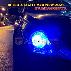 Xlight V20 new 2021 rực sáng trên Hyundai Sonata