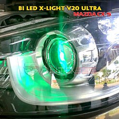 Độ bi led XLight V20 Ultra trên Mazda CX5
