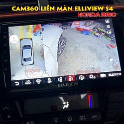 Dvd android liền Cam360 Elliview S4 cho Brio