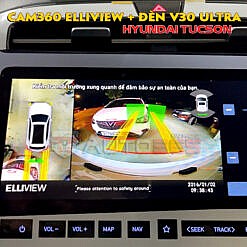 Elliview V5P tích hợp cảm biến đỗ xe