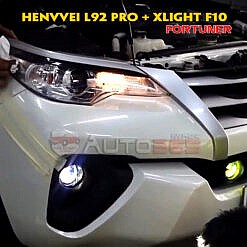 độ đèn fortuner
