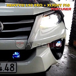 bi gầm x-light f10 fortuner