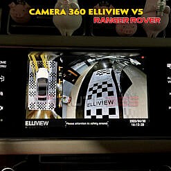 Camera 360 ô tô Elliview trên xe sang Range Rover