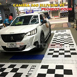 Camera 360 ôtô Elliview V5 lắp trên Peugeot 2008