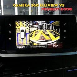 elliview v5 đánh lái theo vô lăng
