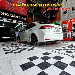 Camera 360 ôtô Elliview cho chiếc Altis 2022 đầu tiên tại Việt Nam