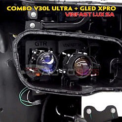 combo độ đèn vinfast lux