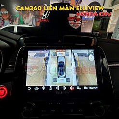 Độ camera 360 liền màn android cho CRV 2022