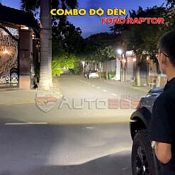 pha đèn ford raptor