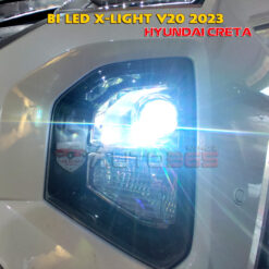 Độ đèn Creta với cặp bi X-Light V20 2023