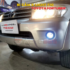 Bi gầm Toyota Fortuner nâng cấp với X-Light F10